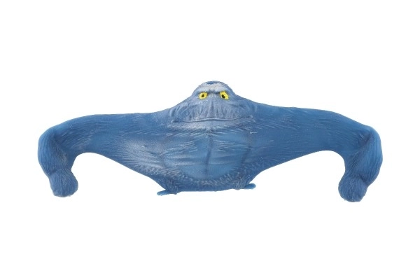 Gorilla anti-stress speelgoed gevuld met zand 400 g siliconen 12 cm 4 kleuren 8 stuks in doos