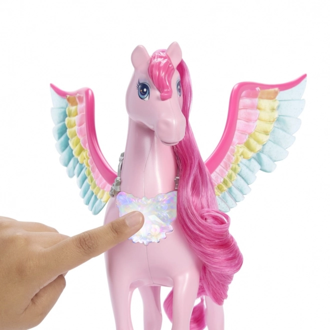 Barbie-figuur Magische Pegasus met licht en geluiden