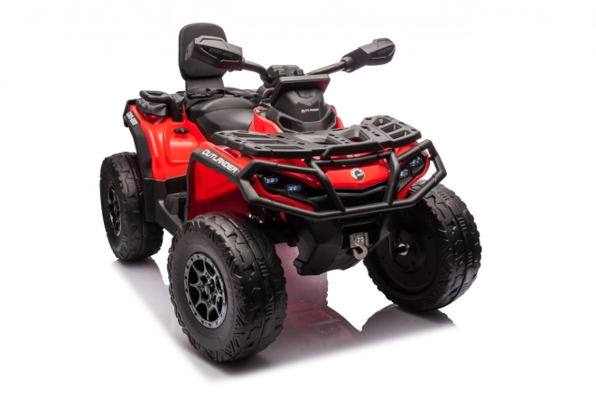 Elektrische kinderquad Can Am Outlander met bestuurder