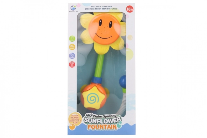 Zonnebloem voor in bad