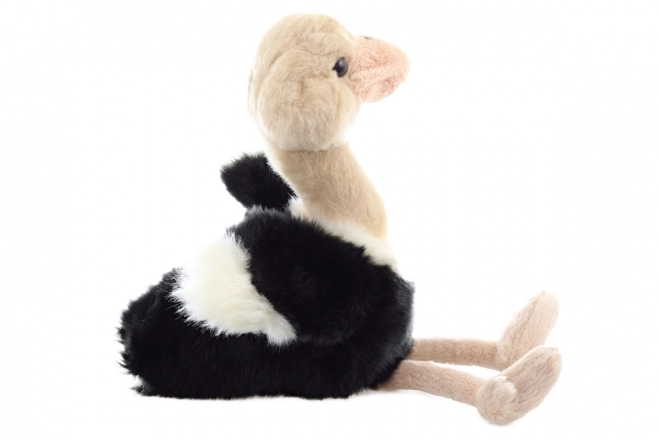 Pluche struisvogel 18 cm ECO-VRIENDELIJK