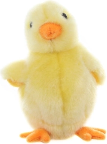 geel pluchen kuikentje