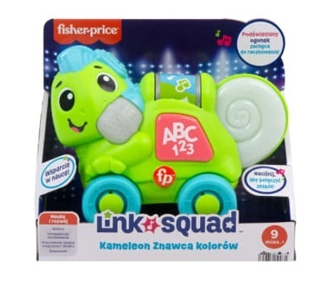 Interactieve speelhagedis van Fisher-Price Link Squad