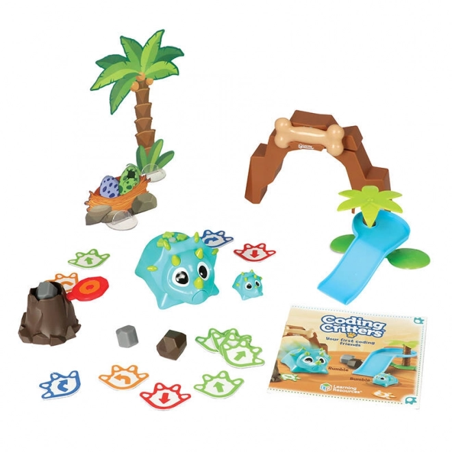 Coding Critters Rumble & Bumble van Learning Resources – interactieve dinosaurusrobot voor kinderen