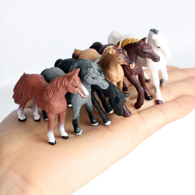 Set van figuren WOOPIE Paarden 16 stuks