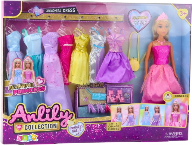 Modieuze Set Pop Anlily met Kleding en Accessoires