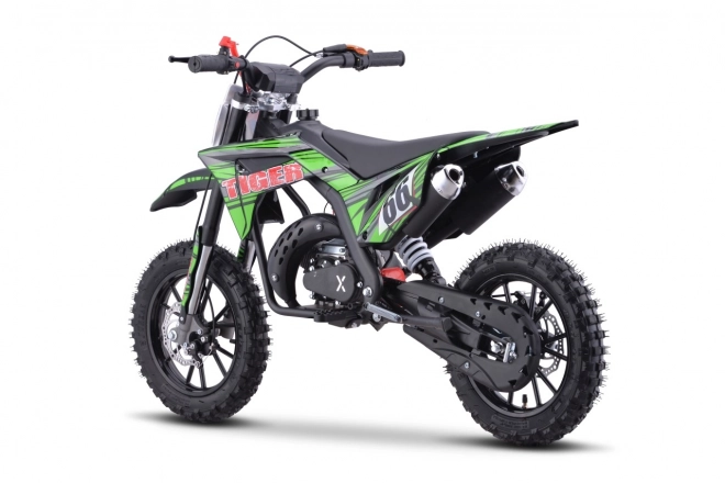 Benzinemotorfiets 49CC TIGER groen