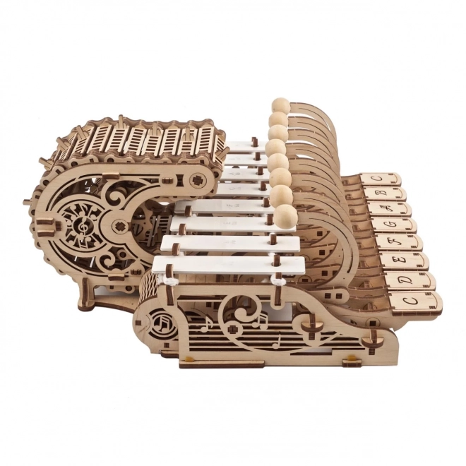Ugears houten mechanisch model muziekinstrument Celesta
