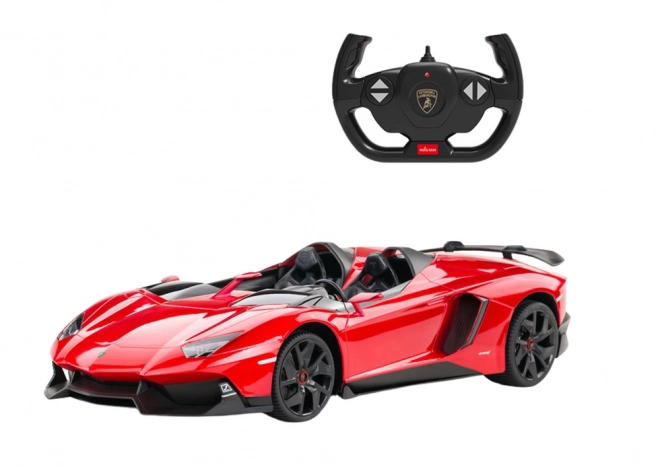 Rastar 1:12 Lamborghini Aventador Rood Cabriolet RC Auto