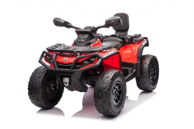 Elektrische kinderquad Can Am Outlander met bestuurder