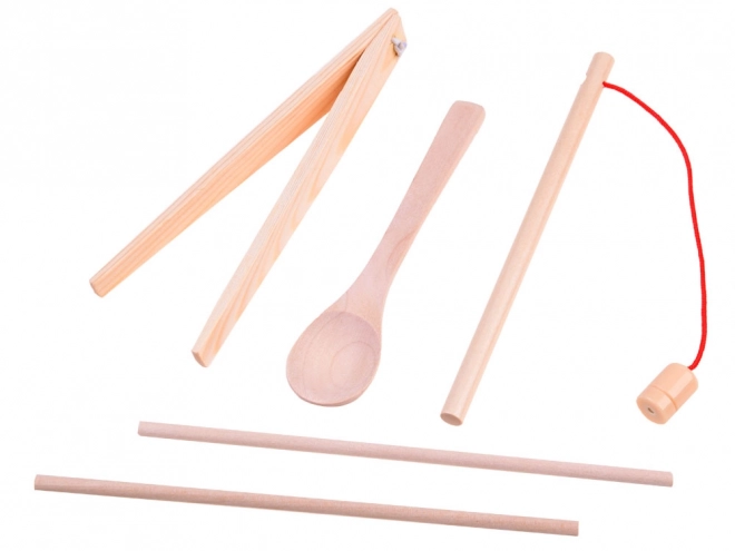 Houten educatieve bouwpakket Wiskunde