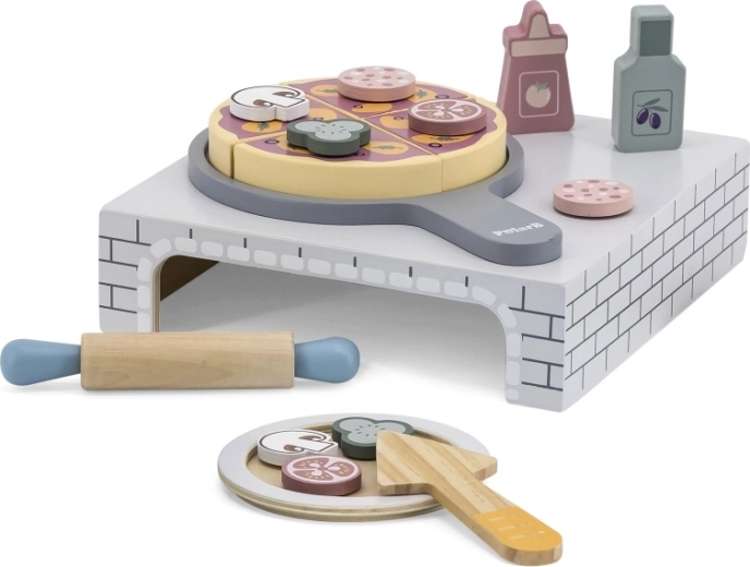 Realistische oven en serveren