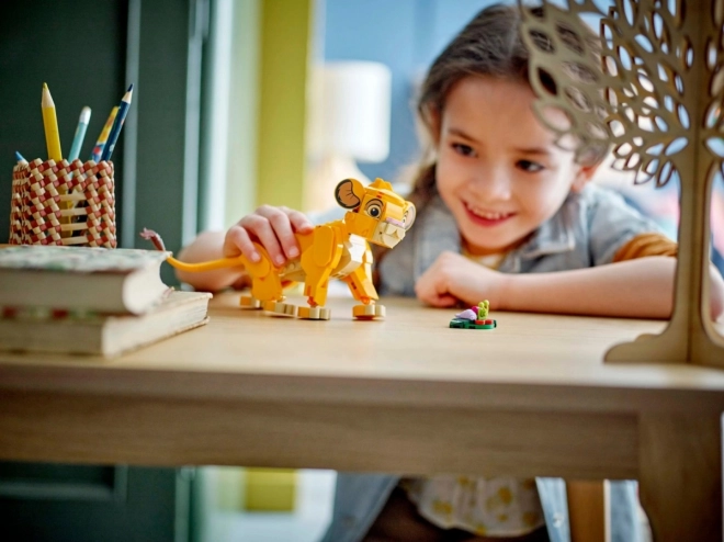 LEGO Disney 43243 Kleine Simba van De Leeuwenkoning