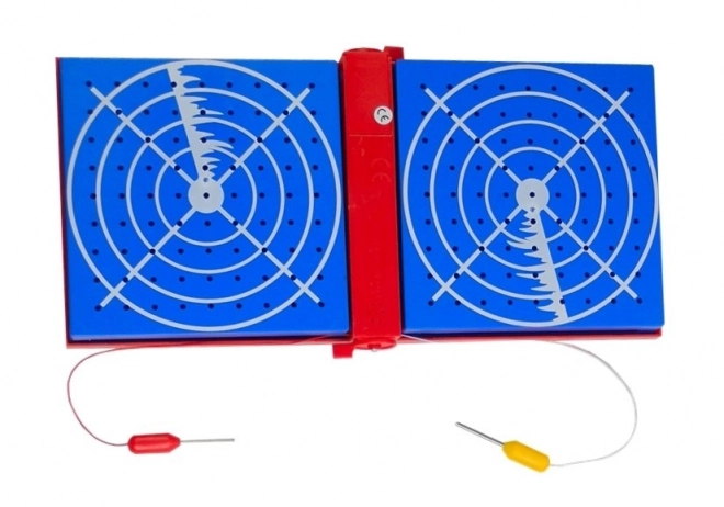 Elektronische strategische spel Zeeslag van schepen