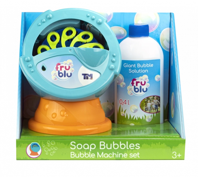 Bellenblaasmachine met oplossing 0,4 l FRU BLU