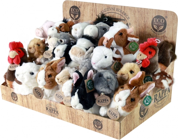 Display van pluchen huisdieren ECO FRIENDLY