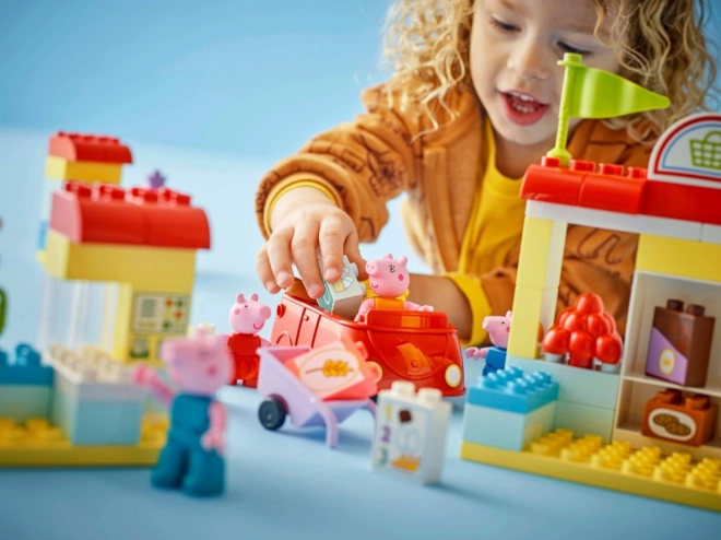 LEGO® DUPLO® 10434 Peppa Pig en de supermarkt