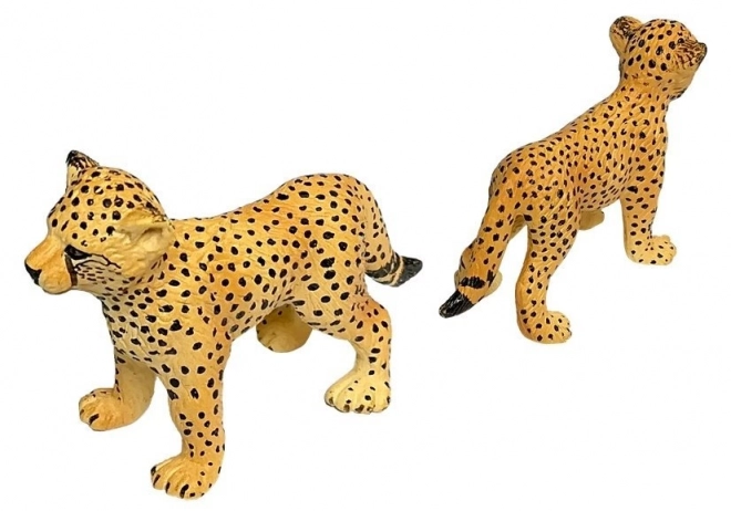 Educatieve figuren van cheeta's 4 stuks