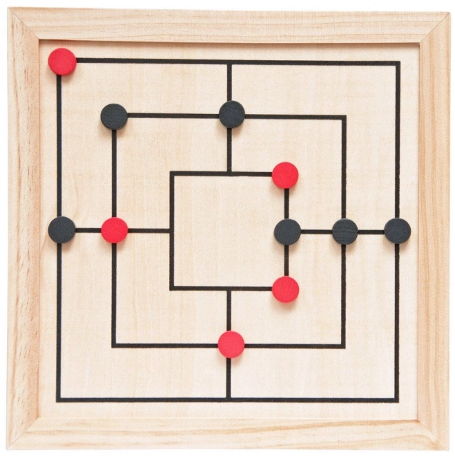 Spelset in houten doosje