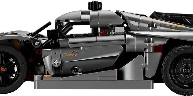 Bewegende V8-motor en differentieel