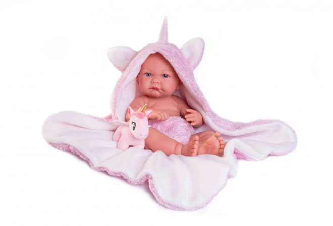 Antonio Juan 50086 NICA - realistische babypop met volledig vinyl lichaam - 42 cm