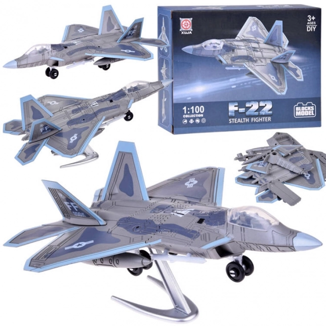 Constructieset Jachtvliegtuig F-22