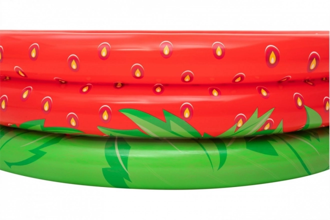 Kinderzwembad Sweet Strawberry 2+ pierenbadje 160x38cm BESTWAY + reparatiepatch