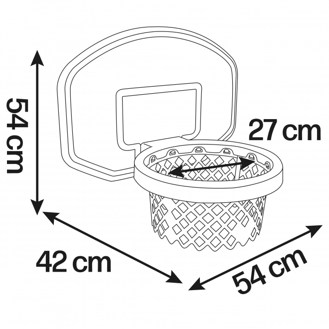 Basketbalring Smoby