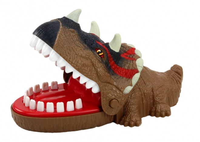 Bijtende dinosaurus triceratops