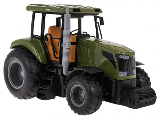 Groene trekker met aanhanger R/C