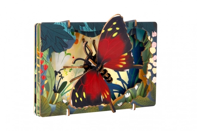 EscapeWelt 3D houten puzzel vlinder