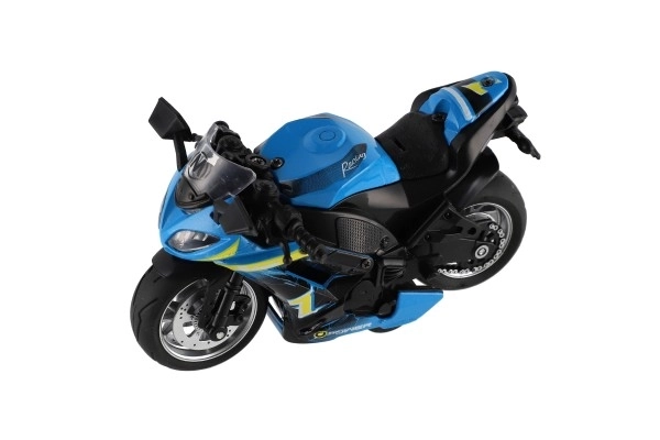 Racemotor met terugtrek-functie met licht en geluid