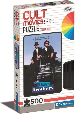 Puzzle CLEMENTONI Cult Movies: The Blues Brothers 500 stukjes
