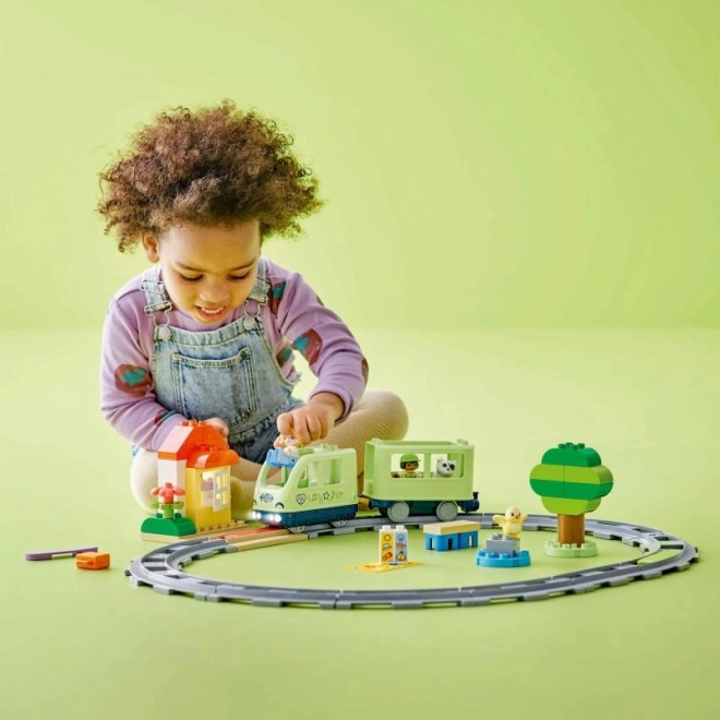 Zomervakantieavontuur met interactieve DUPLO-trein