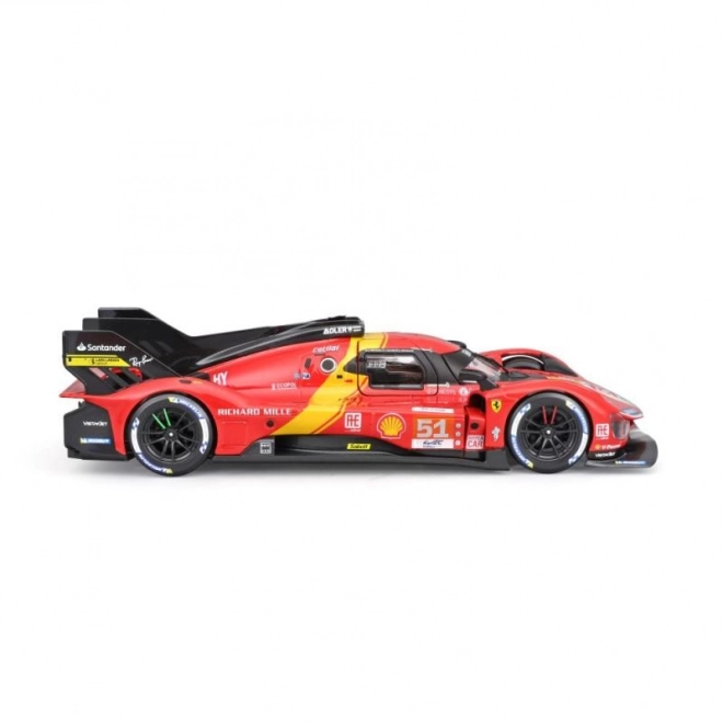 Bburago 1:24 Ferrari Racing - 499P LMH - Rood #51