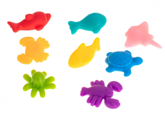 Vuiková montessori spel Leer tellen – Zee dieren