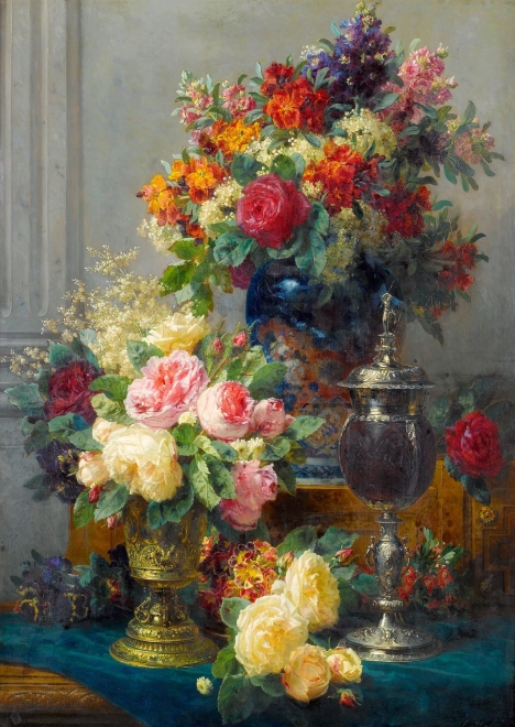 Enjoy Puzzel Voorjaarsbloemen met Kelk 1000 Stukjes