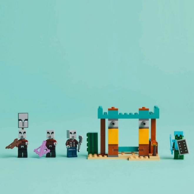 Lego Minecraft Zandpatrouille