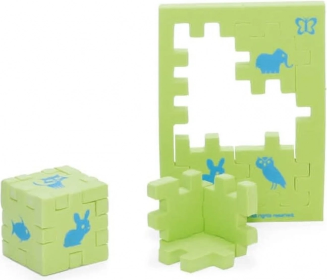 Happy Cube Junior – dieren (1 kubus) foam 3D-puzzel