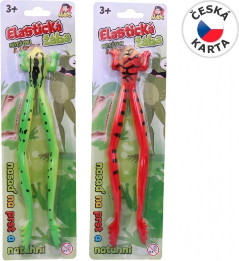 Interactieve plastic kikker 22,5 cm