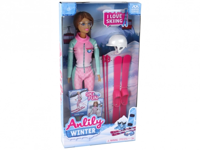 Pop Anlily Skister met Skiset