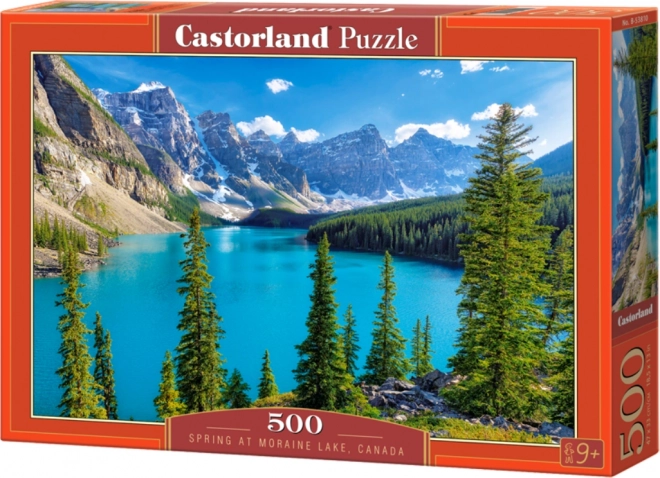 Puzzel 500 stukjes Moraine Lake Canada