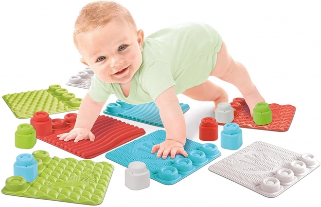 CLEMENTONI SOFT CLEMMY Sensorische matten met blokken
