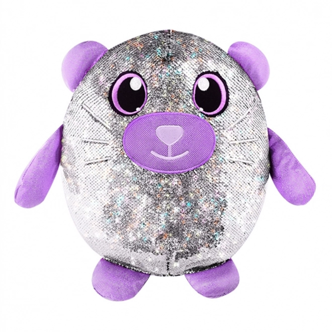 Grote mascotte met pailletten Cekinusie Shimmeez 36 cm mix 8 patronen