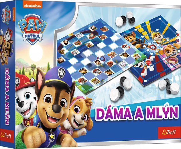 spel dammen en molen paw patrol