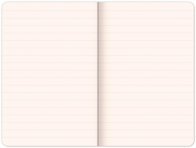 Notitieboek NOTIQUE zwart-grijs gelijnd 13 x 21 cm
