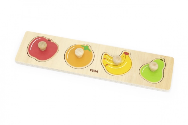 Puzzel met grepen Fruit