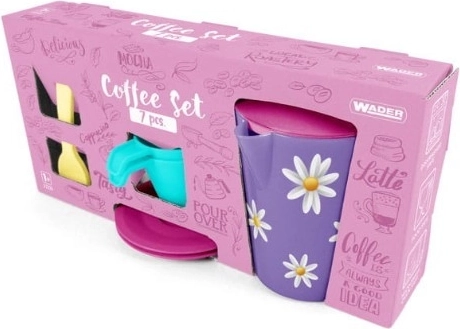 Kleine kinder-koffieset