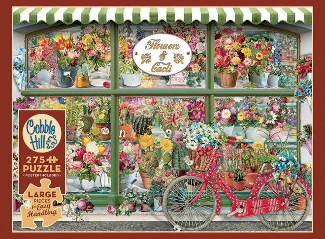 Puzzel Winkel met Bloemen en Cactussen Kopen Easy Handling 275 Stukken