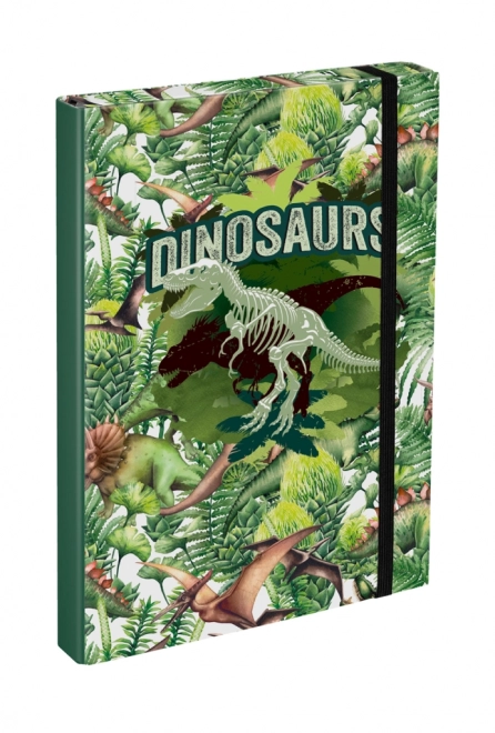 BAAGL Mappen voor schoolschriftjes A4 Dinosaurus